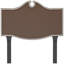 Colonial 1-Line Wall Address Plaque-2099916167
