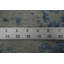 Tapis oriental moderne abstrait à motif abstrait bleu subtil 3 x 6