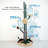 Cactus-Shaped Cat Tree with Adjustable Perch & Scratching Board
