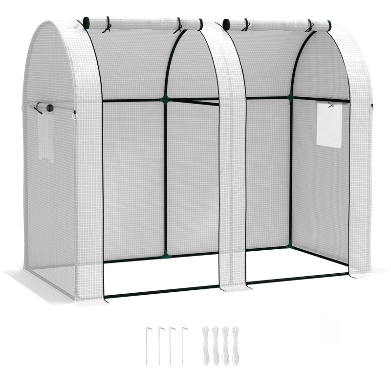 6 Ft W x 3 Ft D Hobby Greenhouse
