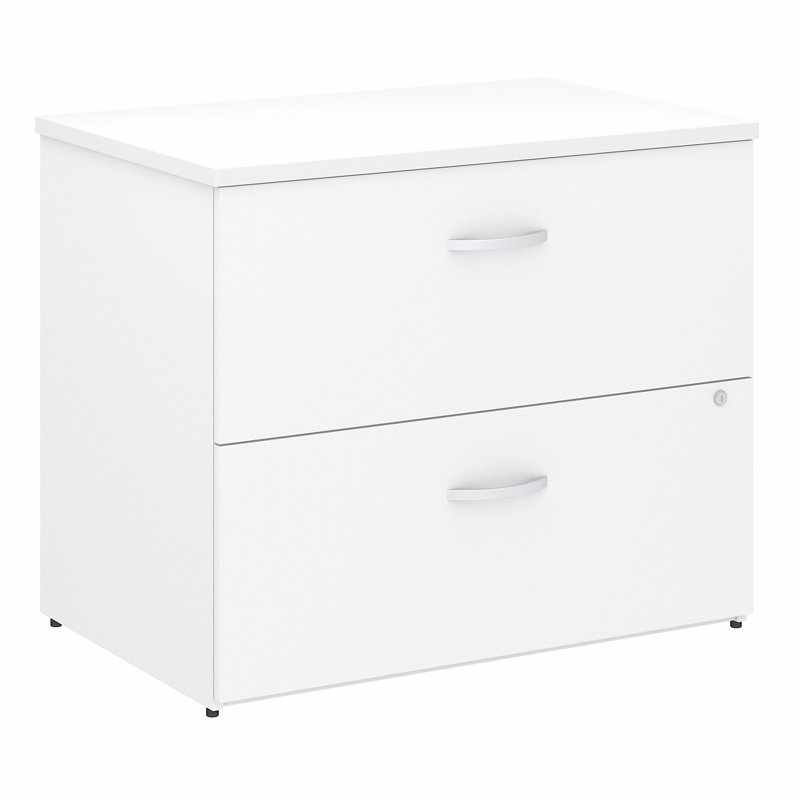 Ensemble de bureau d'ordinateur Studio A, Blanc