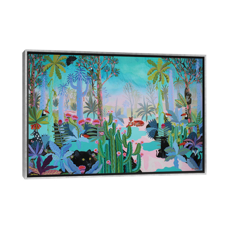 New Life - reproduction d'art murale encadrée, H 18 po x l 26 po, Reproduction encadrée sans passe-partout, Argent argent