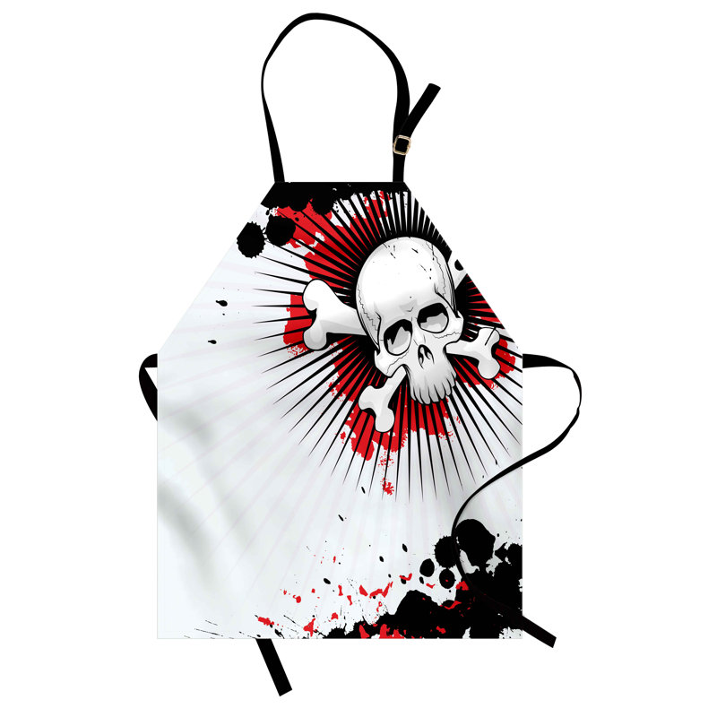 No Pattern Bib Apron