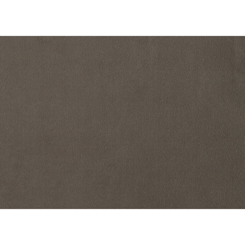 Velours brun rembourré avec structure en bois massif, confort moderne et rembourrage en mousse