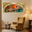 Ensemble de 3 reproductions d'art sur toile Art Nouveau Rose and Sunset-323387511
