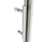 50 - 54" W X 71" H Tempered Glass Pivot Swing Shower Door, Plating, Easy To Install, Magnetic Closing Function, Leak Proof Construction Enclosure With 1/4" Glass, H, Decoration Style, Quick Install-127308263