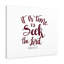 Seek the Lord Hosea10:12 1 Piece Wrapped Canvas Wall Art-1013525762