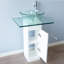 Ensemble de meuble-lavabo simple 23,1 po Hadalyn-585312120
