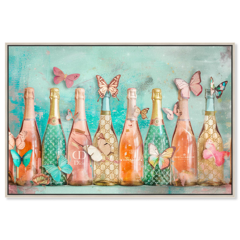 Art Remedy, toile d'art Barcart, H 25 po x l 37 po, Encadrement argenté