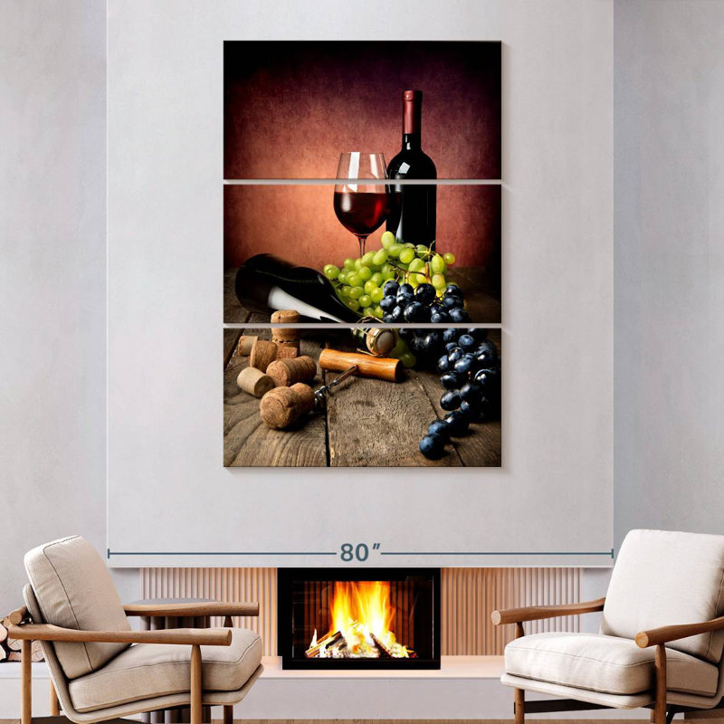 Yarlin Exquisite Red Wine, 74" H x 48" W