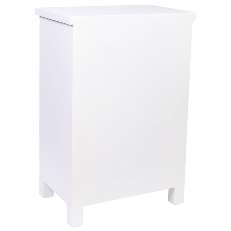 Charvi 47cm W Manufactured Wood Bedside Table