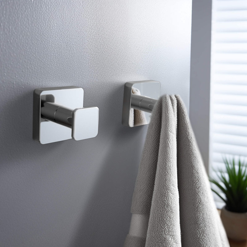 Blaze Wall Mounted Robe Hook, Chrome