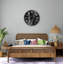 Horloge murale en verre trempé en marbre noir, horloge moderne, horloge Art déco-1808993948-1808993947