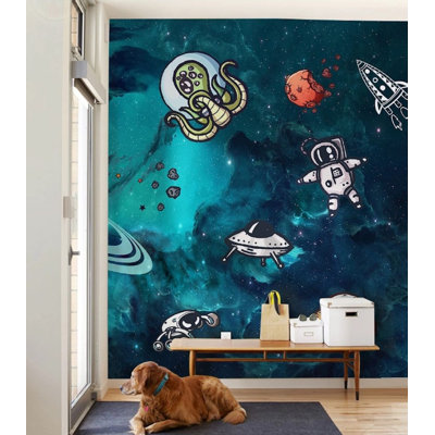 Papier peint amovible astronaute astronaute