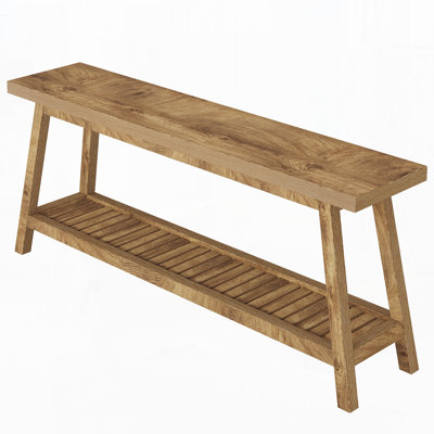 Modern Extra Long Farmhouse Console Table for Hallway, Living Room, or Foyer by Ophelia & Co.