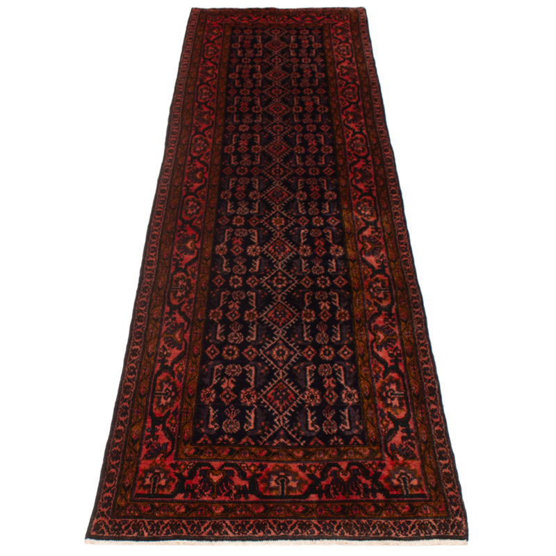 Tapis bleu marine foncé Andelz 3 pi 5 po x 12 pi 11 po