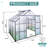 8' W x 6' D Greenhouse