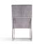 Chaise en velours Element-523908997