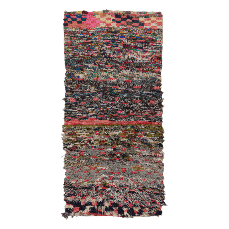 One-of-a-Kind 2’10”x6’ Hand Knotted Area Rug