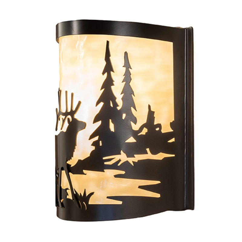 Elk 1 - Light Flush Mounted Sconce