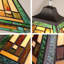 Chloe Lighting Firman Tiffany-style 1-light Mission Ceiling Pendant 12" Shade