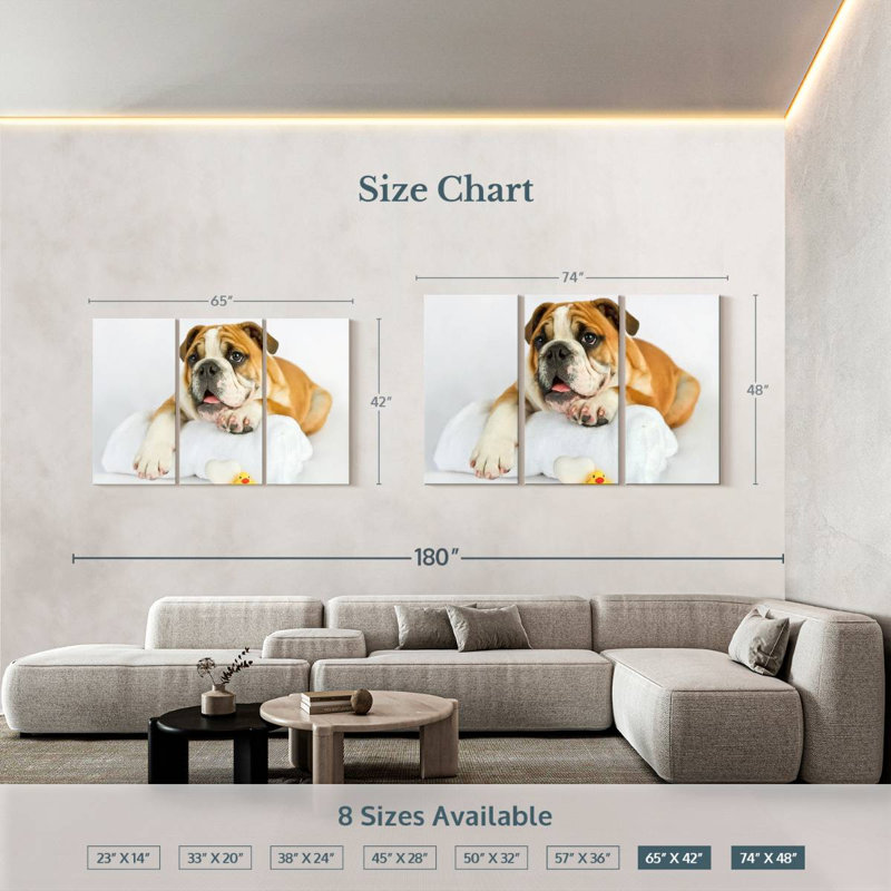 Brampt Donald I, 42" H x 65" W