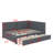 Full Size Upholstered Daybed With Drawers-1439355875