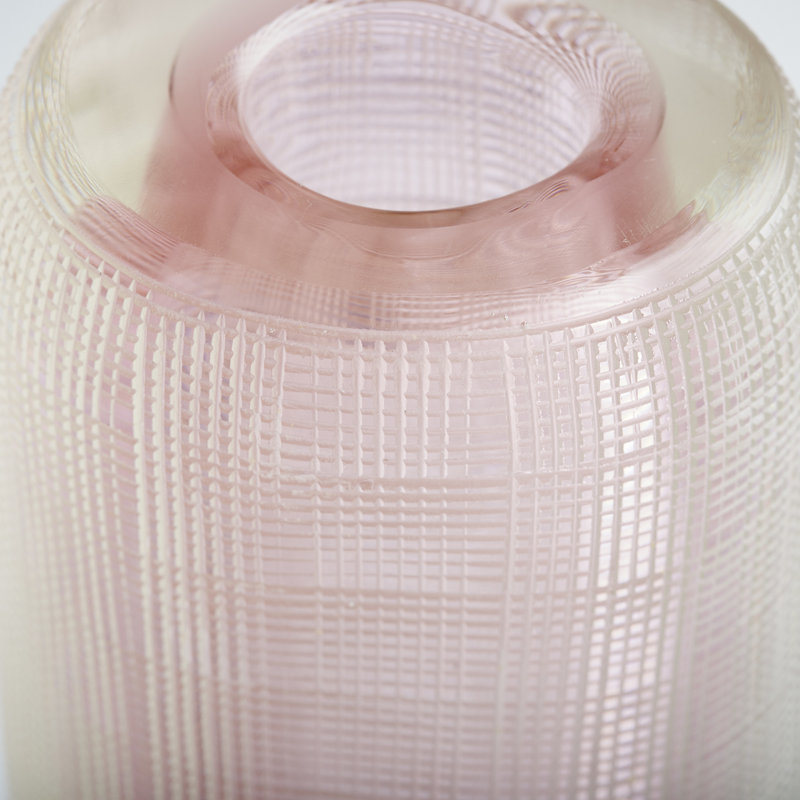 Neso Glass Table Vase, 9" H x 3.5" W x 3.5" D