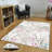 Premium Polyester Area Rug (5.2 x 7.5 ft), 100% Antibacterial, Non-Slip Underside, 0.3 in Pile Height | Machine Washable, 3D Digital Print, Durable Woven Carpet | Ideal for Living Room, Bedroom & Dining Spaces-818195836