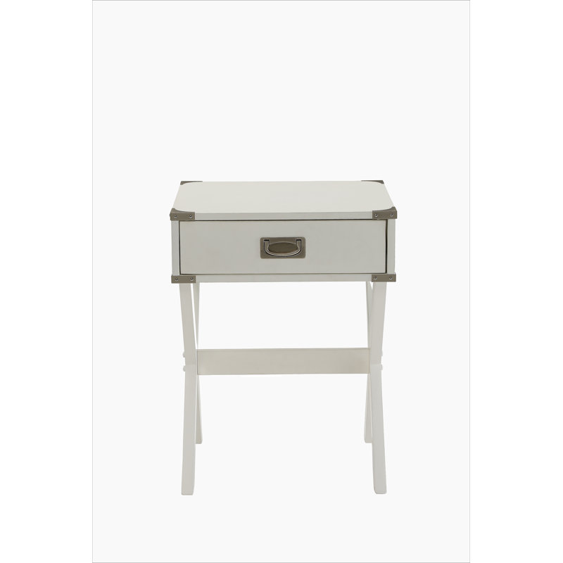 Babs Accent Table, White