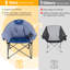 Chaise de camping pliante avec coussin-69581577