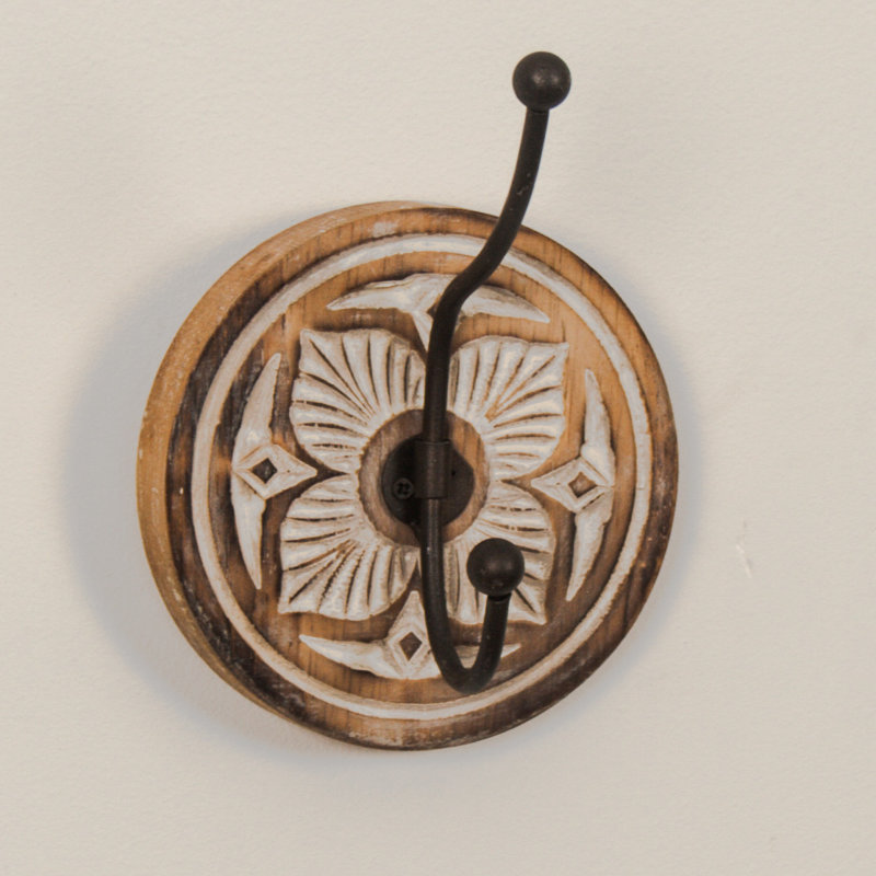 Emilie Solid Wood Wall Wall Hook