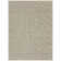 Van Dyke Rectangle Area Rug in Silver