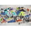 Affiche, papier peint mural, texture de papier urbain-1256065450-1256065463