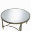 Table basse d'intérieur, table d'appoint en métal