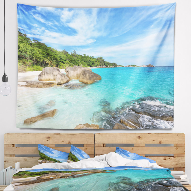 Landscape Polyester Tapestry, 32" H x 39" W