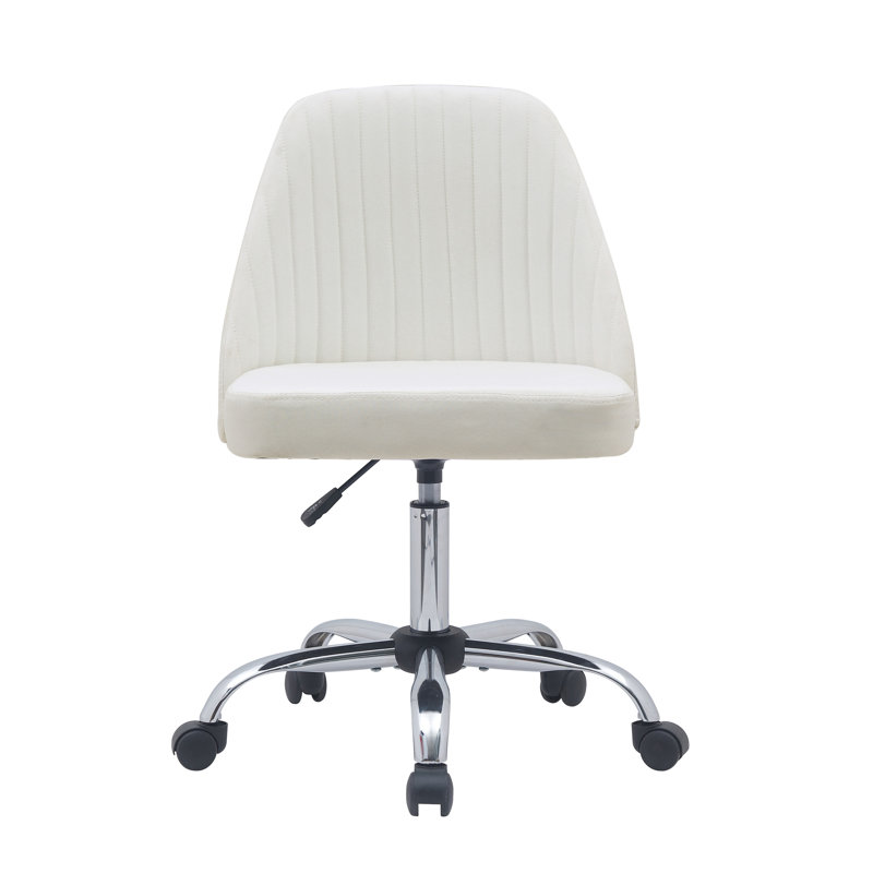 Chaise de bureau Beppe, Crème
