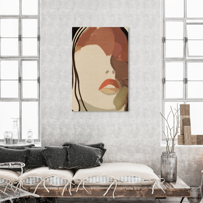 " People And Portraits Waiting In The Wings, Modern & Contemporary White " by Oliver Gal