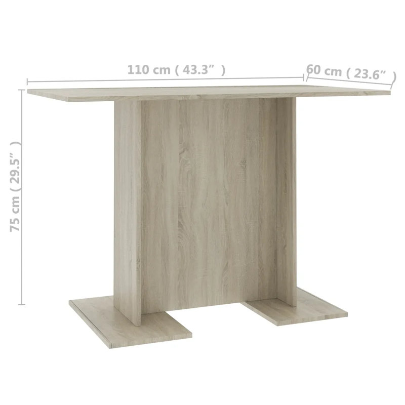 Palmieri Dining Table, Brown