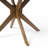 Montmartre 5-Piece Outdoor frenchdining Set With Round Acacia Wood Table And Wicker Armchairs-123141059