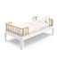 Ensemble de lit superposé simple, commode 6 tiroirs et table de chevet 3 pièces Santos - bleu minuit-103976959