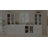 110.3'' Wide Modular Kitchen Pantry Cabinet with Bookcases,Soft Close Glass Doors and Drawers, Large Sideboard Buffet Storage System, White-1876655110