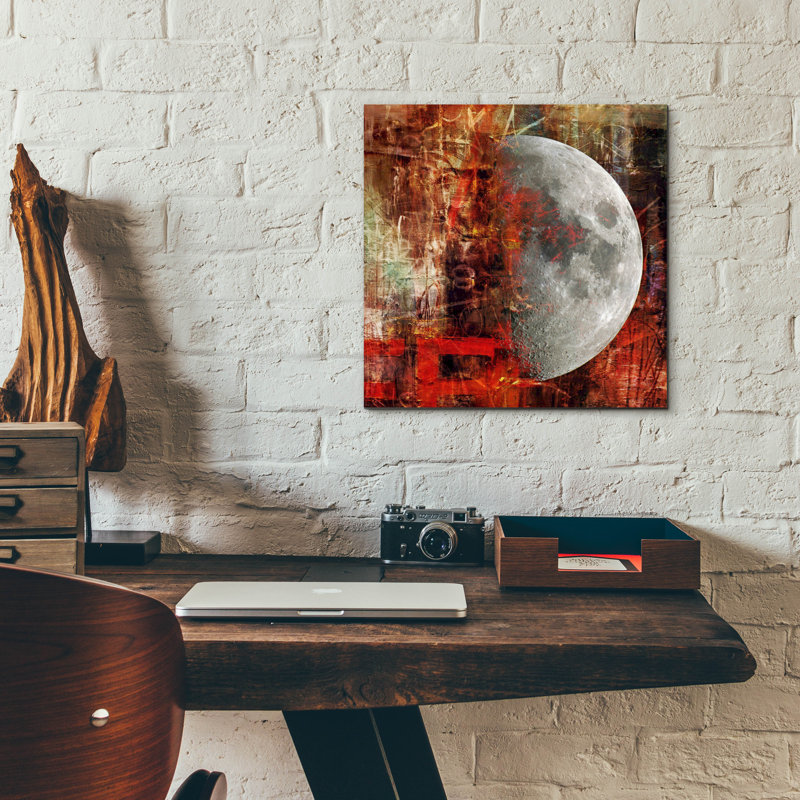 «To The Moon And Beyond» par LovIsArt, H 12 po x l 12 po x P 0,13 po