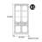 Chinese Style Luxury Bookcase