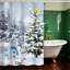 Rideau de douche Christmas