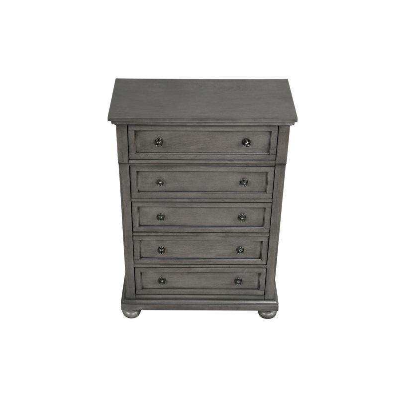 Commode Meade, gris, Gris