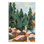 " Abstract Woodland Tree Scenery " by Melissa Wang