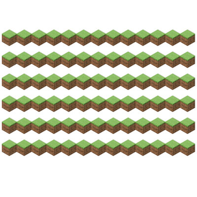 Garniture extra large Minecraft