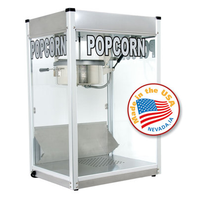 Paragon International Professional Series 12 Oz. Popcorn Oil, Tabletop Popcorn Machine, Popcorn Machine Stand / Cart