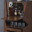Armoire de bar d'angle